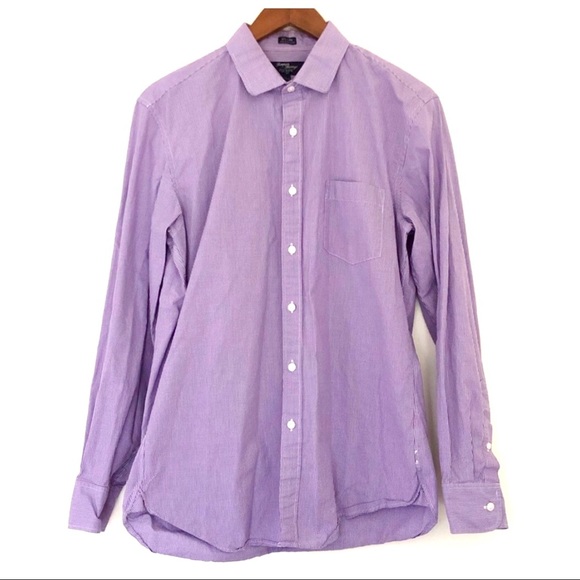 J. Crew Shirts J Crew Thompson Fit Dress Shirt In Purple Poshmark